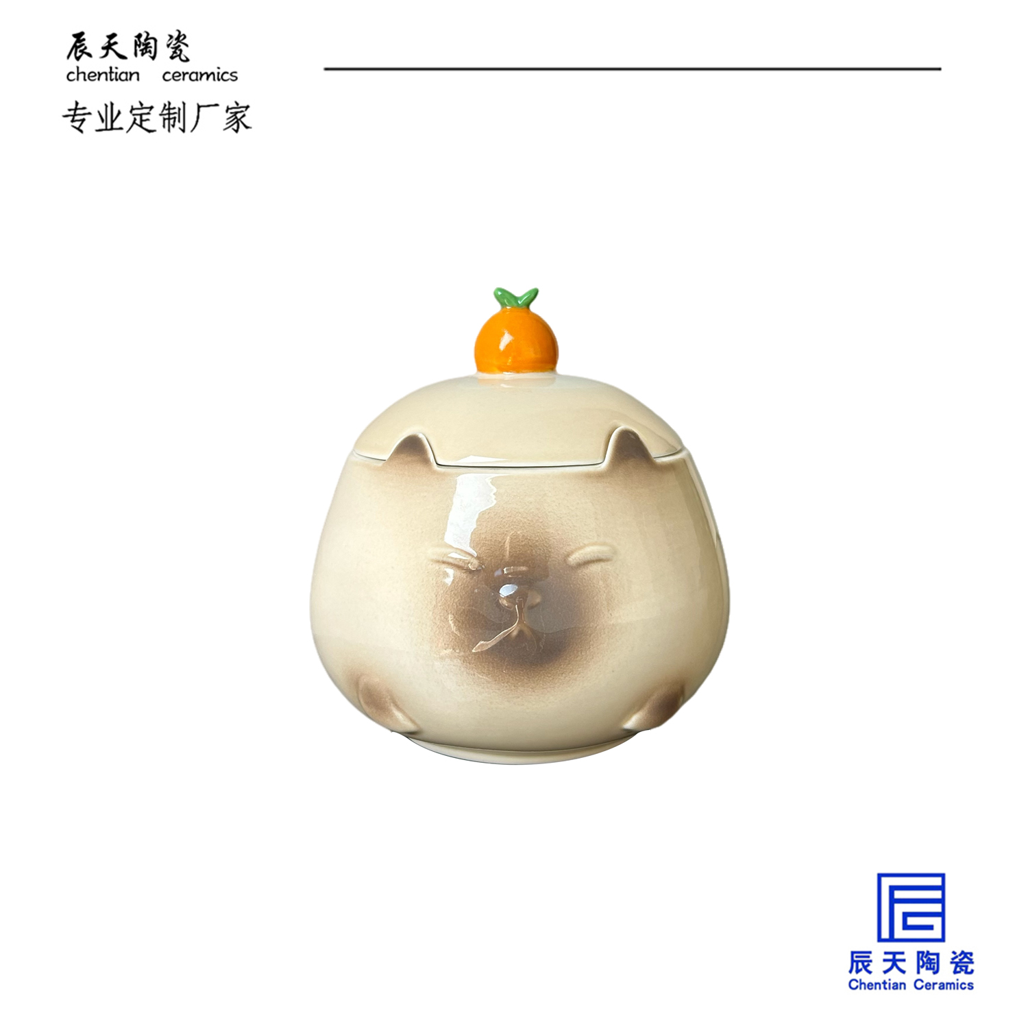 <b>客戶定制 創意可愛貓咪帶蓋馬克杯</b>